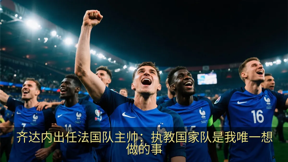 法国国家队球员在比赛中庆祝