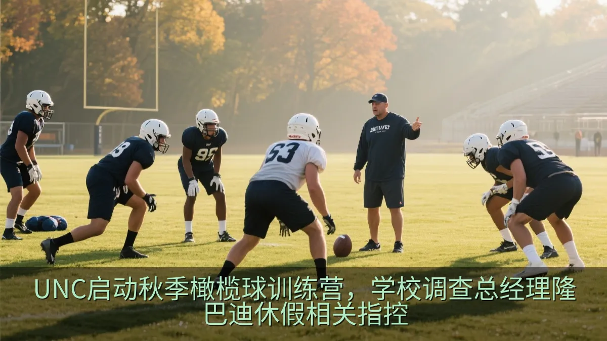 UNC启动秋季橄榄球训练营，学校调查总经理隆巴迪休假相关指控